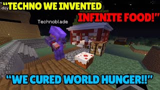 Technoblade Ranboo and Tubbo being funny for 15 minutes straight Dream SMP [upl. by Ajssatan241]