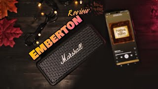 Marshall Emberton Review  VS JBL Flip 5 [upl. by Cordy]