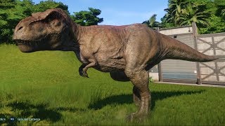 Jurassic World Evolution  Tyrannosaurus Rex Gameplay PS4 HD 1080p60FPS [upl. by Zeb]