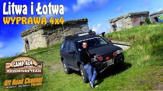 Wyprawa 4x4 Litwa i Łotwa turystycznie [upl. by Ramak]