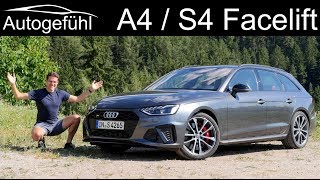 Audi A4 Facelift FULL REVIEW S4 Avant driving 2020  Autogefühl [upl. by Dnalyar47]