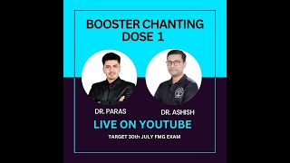 BOOSTER CHANTING DOSE 1 BY DR PARAS amp DR ASHISH [upl. by Nirehs382]