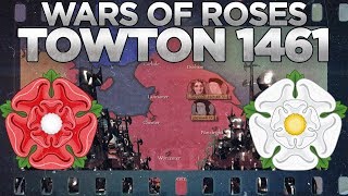 Battle of Towton 1461  Wars of the Roses DOCUMENTARY [upl. by Odnala]