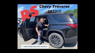 REALLY STUNNING 2022 CHEVY TRAVERSE RS [upl. by Ttirrem]