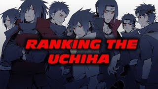 Ranking the Uchiha from Weakest to Strongest [upl. by Obmar118]