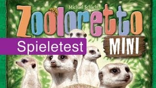 Zooloretto Mini Spiel  Anleitung amp Rezension  SpieLama [upl. by Aiken940]