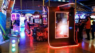 Video Game Arcade Tours  Main Event Olathe KS 🇺🇸 [upl. by Miquela]