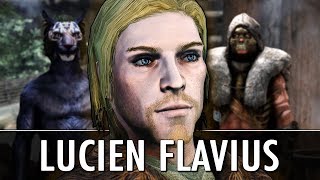 Skyrim Mod Lucien  Fully Voiced Follower [upl. by Aronas]