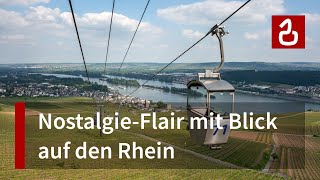 Seilbahn Rüdesheim  Niederwalddenkmal Rüdesheim am Rhein [upl. by Pascoe]