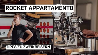 Wie gut kann sie Espresso zubereiten  Rocket Espresso Appartamento  Zweikreiser Espressomaschine [upl. by Sanfo215]