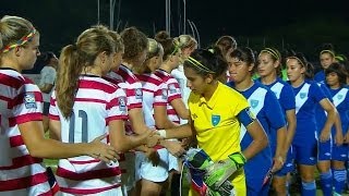 U20 WNT vs Guatemala Highlights  Jan 13 2014 [upl. by Ylsel866]