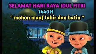 Upin dan Ipin MALAM TAKBIRAN Selamat Hari Raya Idul Fitri [upl. by Sanjiv50]