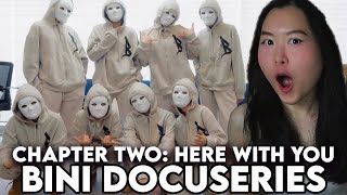 BINI Chapter 2  HERE WITH YOU Docuseries REACTION [upl. by Wilkens]