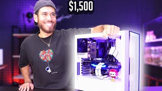 BEST 1500 Gaming PC Build Guide  RTX 3080 Ryzen 7 5800X w Benchmarks [upl. by Arquit]