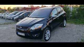 FORD KUGA 25 TURBO 200Ps AUTOMATAISIN2008 Prezentacja na SPRZEDAŻ [upl. by Eenahpets]