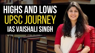 Failure in upsc is a constant  UPSC Journey of IAS Vaishali Singh  AIR 8 UPSC CSE 18  KSG India [upl. by Eikceb]