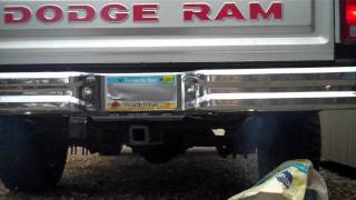 dodge ram d150 with flowmaster 40s [upl. by Eadrahs]