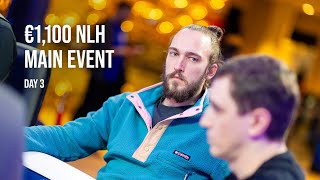 €1100 NLH Main Event Day 3  LIVE TV TABLE STREAM  Kings Of Tallinn 2024 Autumn Edition [upl. by Nosnibor84]