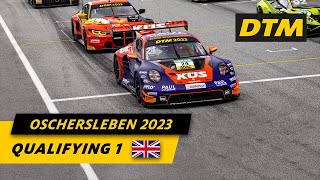 DTM Qualifying 1  Oschersleben  DTM 2023 [upl. by Anilec]