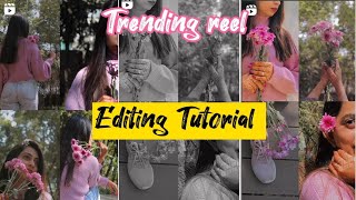 new trending reel editing tutorial  photo collage reel editing  anutechnology [upl. by Whyte]