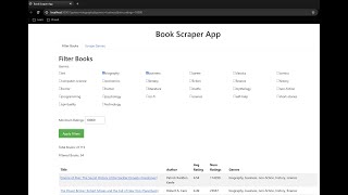 Goodreads Advanced Search Demo  Filter and Scrape Books Easily [upl. by Eliezer186]