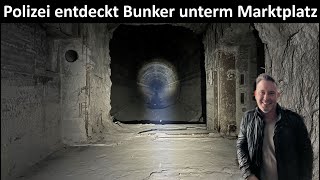 Anwohner finden Bunker unter Marktplatz und rufen Polizei Ich dokumentiere 3 Bunker für euch [upl. by Kenward]