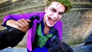 BATMAN vs JOKER  Parkour POV Chase in Real Life [upl. by Jarl]