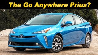 2019 Toyota Prius eAWD  The Most Efficient AWD Car In America [upl. by Cirdec]