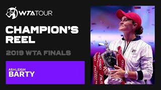 Ashleigh Bartys HISTORIC 2019 WTA Finals title run 🏆 [upl. by Drofwarc]