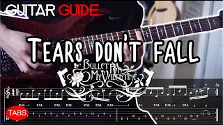 Bullet for My Valentine  Tears Dont Fall Guitar Guide [upl. by Lavotsirc]