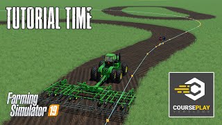 Courseplay Tutorial  How to Create New Fields  Farming Simulator 19 [upl. by Dnomal]