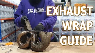 HOW TO WRAP YOUR EXHAUST MANIFOLD [upl. by Adikram440]