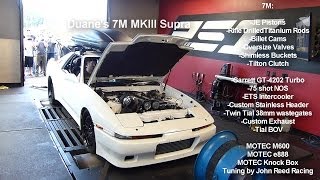 Insane 1000 RWHP 7M GT4202 MKIII Supra Turbo on the dyno [upl. by Aubreir]