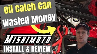 MISHIMOTO Oil Catch Can Install and Review [upl. by Ailen68]