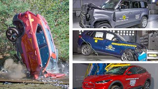 TOP 10 Safest SUV  Best CRASH TEST Results [upl. by Haeluj]