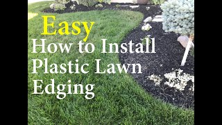 How to Install Lawn Edging for CHEAP [upl. by Ettelorahc834]