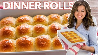 The Best Fluffy DINNER ROLLS Recipe [upl. by Henry]