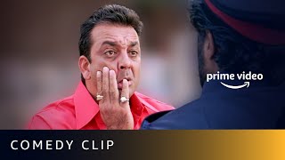 Gandhigiri  Lage Raho Munna Bhai  Comedy Clip  Sanjay Dutt  Amazon Prime Video shorts [upl. by Soneson]