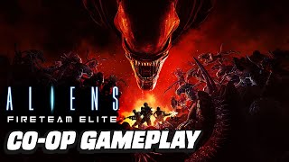 10 Minutes of Aliens Fireteam Elite Coop Gameplay [upl. by Herzberg]