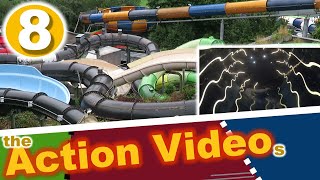 ACTIONVIDEO 8  Alpamare Pfäffikon Legendary water slides in Switzerland  Schweiz [upl. by Kcirrad555]