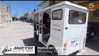 DANDO UNA VUELTA EN UNMOTOCARRO ZMOTO RUNGA PASAJEROS 250 [upl. by Hebrew]