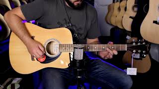 Fender FA 125  Guitar Demo [upl. by Ethe]