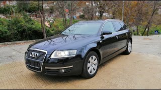 Audi A6 27 TDI 2007  Review Engine Start Up and In Depth Tour HD [upl. by Nahtannhoj185]