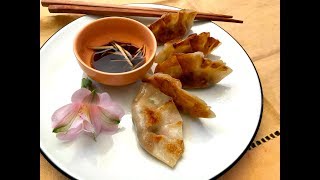 Easy Pot Sticker Dumplings  Christine Cushing [upl. by Durware]