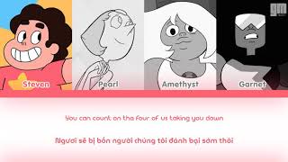 LyricsVietsub We Are The Crystal Gems  Steven Universe OP [upl. by Damien150]