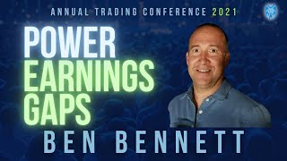 Power Earnings Gaps  How To Trade Earnings Reports  Ben Bennett [upl. by Airetahs]