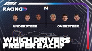 Understeer vs Oversteer Explained  F1 TV Racing ID [upl. by Sanson]