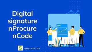 Digital signature for nProcure  nCode Digital signature [upl. by Thompson96]