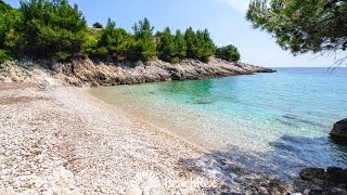 beach Paščuka Zaraće island Hvar Croatia [upl. by Fi814]