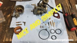 Honda Atc 110 Carburetor Clean Rebuild How To [upl. by Chatav]